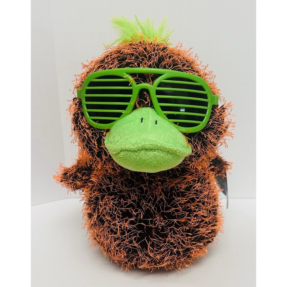 Sugar Loaf Kellytoy Orange Black Plush Duck Green Shutter Sunglasses 2017 11in